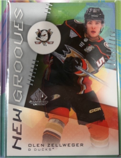 2024-25 Upper Deck SP Game Used New Grooves #NG-4 Olen Zellweger — front