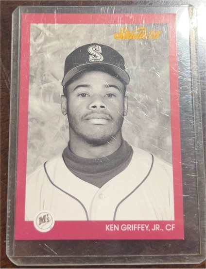 1991 Leaf Studio #112 Ken Griffey Jr. — front