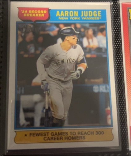 2025 Topps Heritage Record Breakers #3 Aaron Judge — front