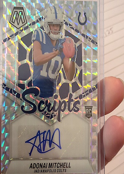 2024 Panini Mosaic #RS-AML Adonai Mitchell — front