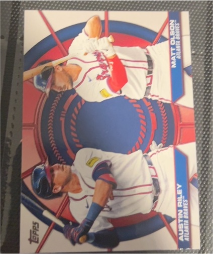 2025 Topps Series 2 #DD-17 Matt Olson & Austin Riley — front