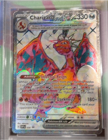 2023 Pokémon TCG #056 Charizard ex Scarlet & Violet Black Star Promo — front