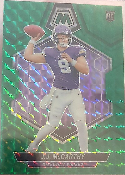 2024 Panini Mosaic #310 J.J. McCarthy — front