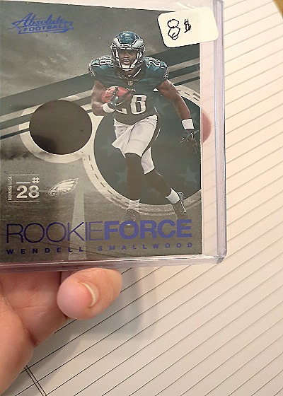 2016 Panini Absolute Rookie Force #39 Wendell Smallwood — front