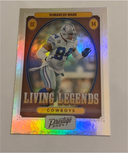 2024 Panini Prestige Living Legends #LL-DWE DeMarcus Ware — front
