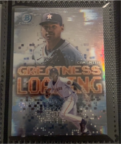 2025 Bowman Chrome #GL-4 Cam Smith Greatness Loading — front