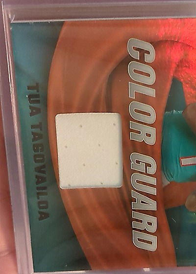 2022 Panini Zenith Color Guard #CG-19 Tua Tagovailoa — front