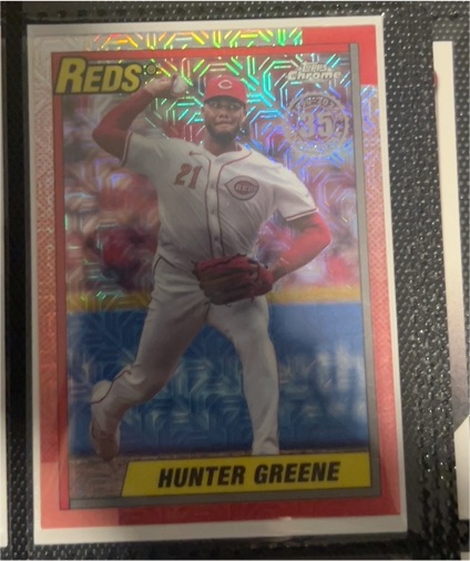 2025 Topps Series 2 #T90C-113 Hunter Greene — front