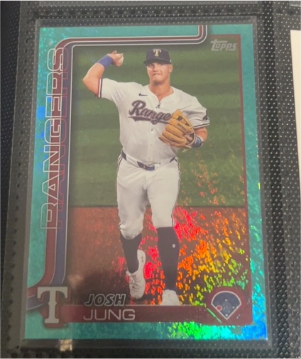 2025 Topps Series 1 #117 Josh Jung — front