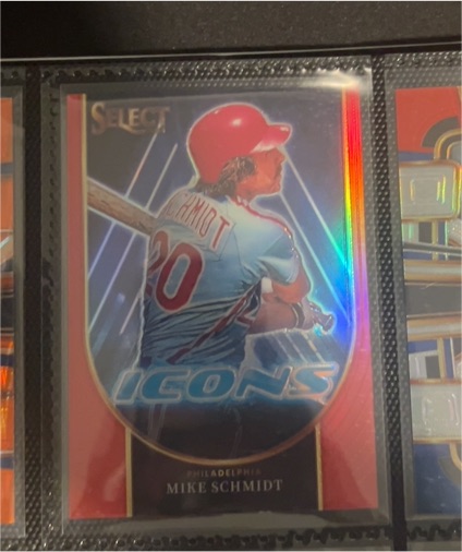 2024 Panini Select #8 Mike Schmidt Icons — front