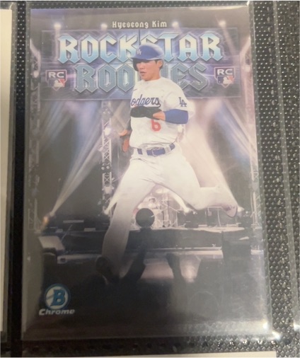 2025 Bowman Chrome #RR-3 Hyeseong Kim Rockstar Rookies — front