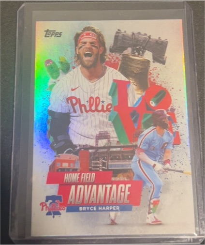 2025 Topps Series 1 #HA-4 Bryce Harper — front