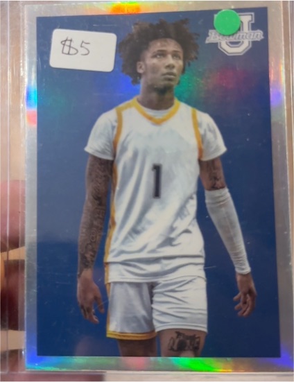 2022-23 Bowman Chrome University #09B-11 Mikey Williams — front