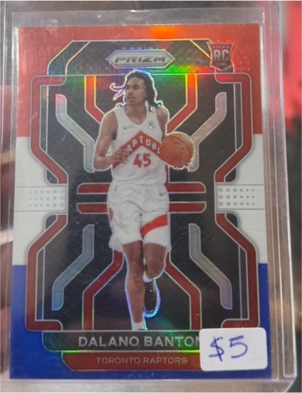2021-22 Panini Prizm #328 Dalano Banton — front