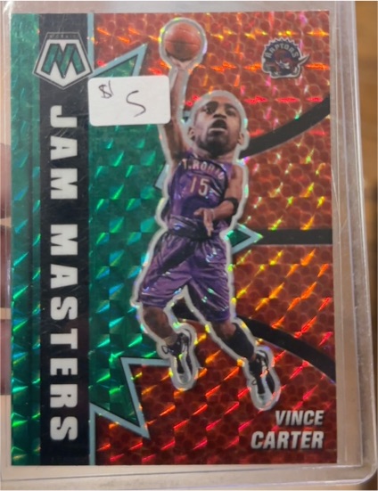 2020-21 Panini Mosaic Jam Masters #11 Vince Carter — front