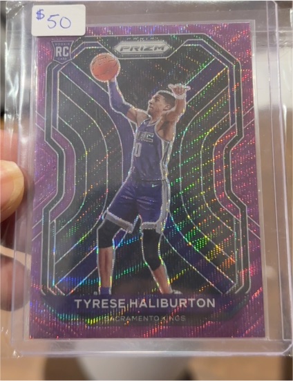 2020-21 Panini Prizm #262 Tyrese Haliburton — front