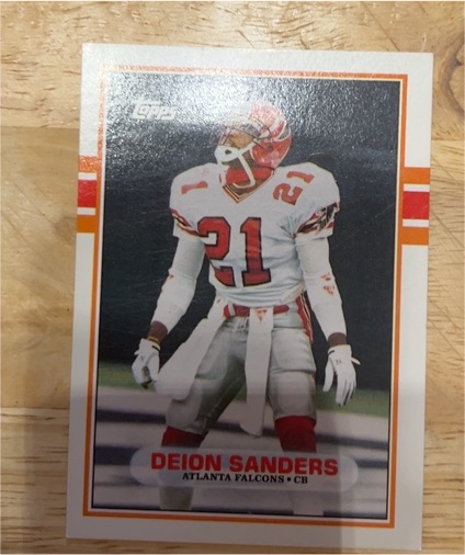1989 Topps Traded #30T Deion Sanders — front