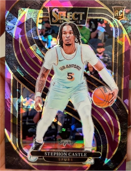 2024-25 Panini Select #175 Stephon Castle — front