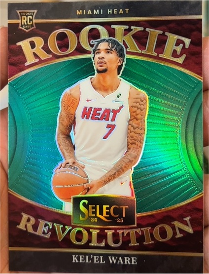 2024-25 Panini Select #8 Kel'el Ware Rookie Revolution — front