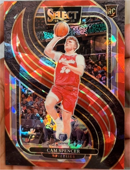 2024-25 Panini Select Premier Level #189 Cam Spencer — front