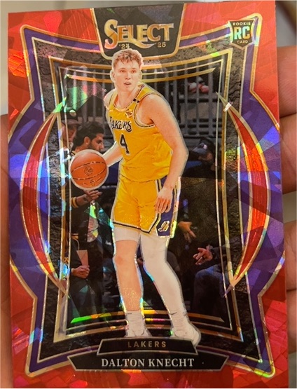 2024-25 Panini Select #91 Dalton Knecht — front