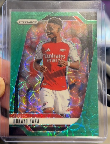 2024-25 Panini Prizm Premier League #21 Bukayo Saka — front