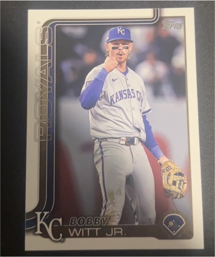 2025 Topps Flagship Companion Card #CTC-15 Bobby Witt Jr. — front