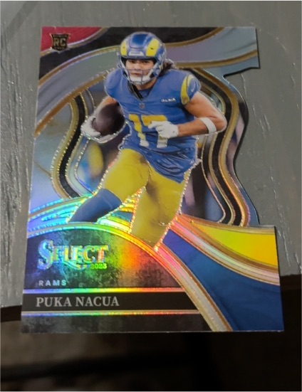 2023 Panini Select Club Level #224 Puka Nacua — front