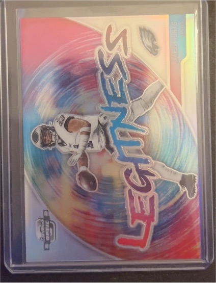 2023 Panini Contenders Optic #LEG-JHS Jalen Hurts Legitness SSP Case Hit — front