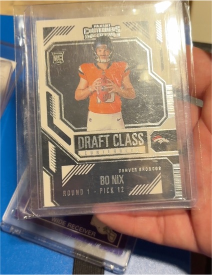 2024 Panini Contenders Draft Class #23 Bo Nix — front