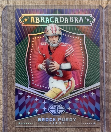 2024 Panini Illusions #5 Brock Purdy Abracadabra — front