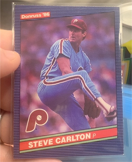 1986 Donruss #183 Steve Carlton — front