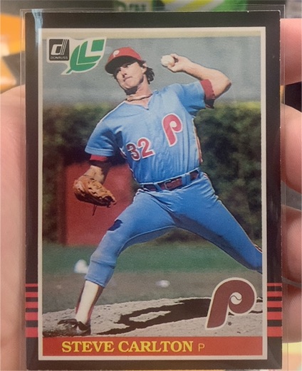 1985 Donruss #305 Steve Carlton — front