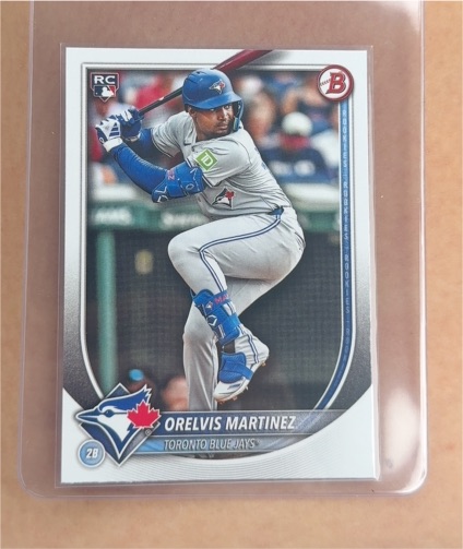 2025 Bowman #75 Orelvis Martinez — front