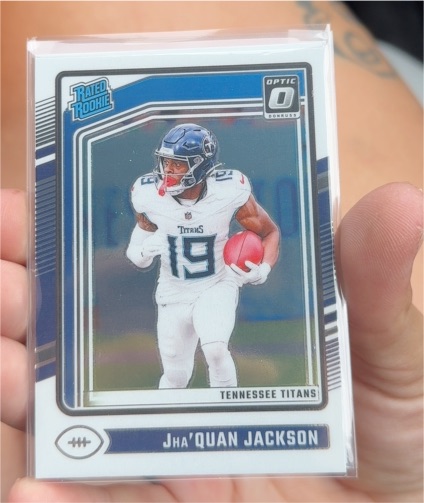 2024 Donruss Optic Rated Rookie Jha'Quan Jackson — front