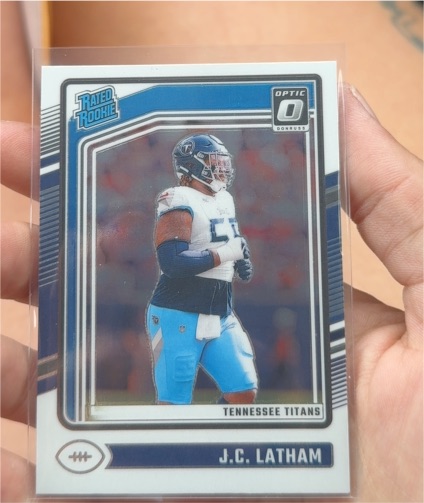 2024 Panini Donruss Optic #234 J.C. Latham — front