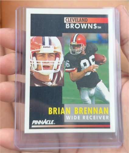 1991 Pinnacle #241 Brian Brennan — front
