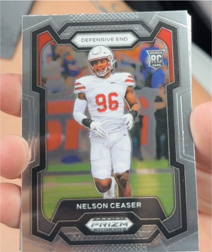 2024 Panini Prizm Draft Picks #156 Nelson Ceaser — front