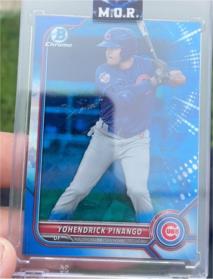 2022 Bowman Chrome Prospects #BCP-95 Yohendrick Pinango — front