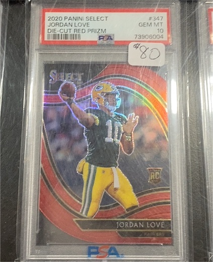 2020 Panini Select #347 Jordan Love — front