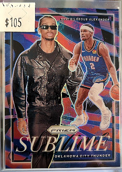 2024-25 Panini Prizm Sublime Shai Gilgeous-Alexander — front