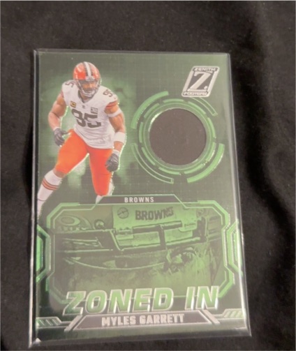 2024 Panini Zenith #ZI-MGT Myles Garrett — front