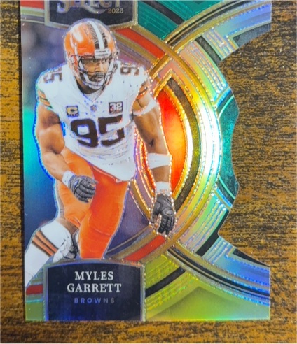 2023 Panini Select Premier Level #152 Myles Garrett — front
