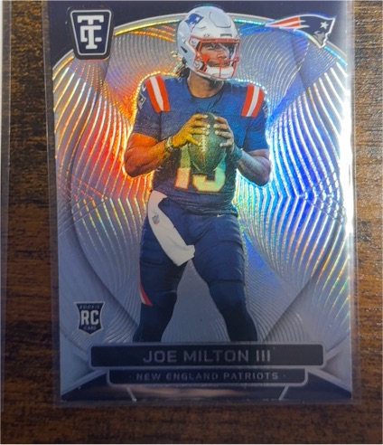 2024 Panini Totally Certified #144 Joe Milton III — front