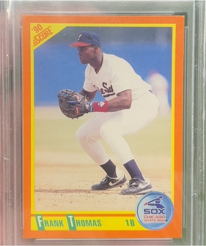 1990 Score Rookie/Traded #86T Frank Thomas — front