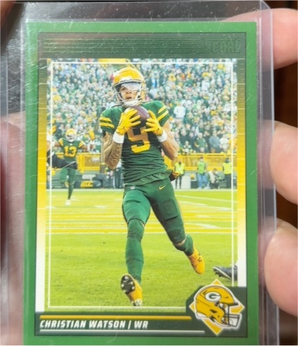 2024 Panini Score #104 Christian Watson — front