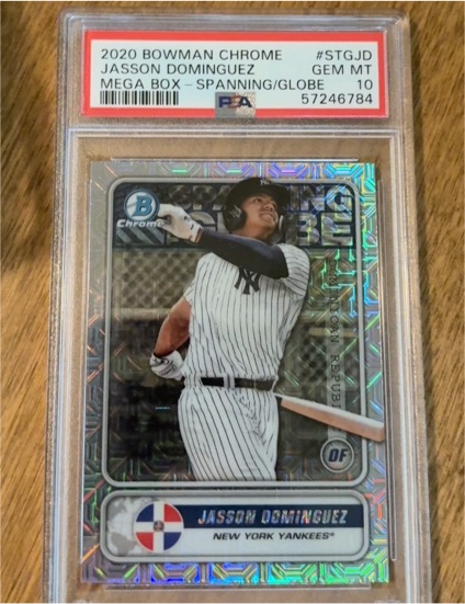 2020 Bowman Chrome #STGJD Jasson Dominguez — front