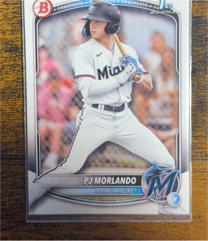 2025 Bowman #BP-91 PJ Morlando — front