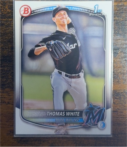 2025 Bowman #BP-69 Thomas White — front