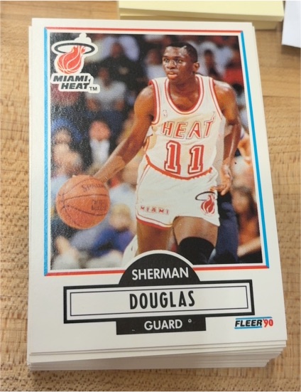 1990 Fleer #98 Sherman Douglas — front